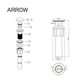 Xả lật Lavabo Arrow AG5831CP