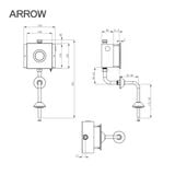 Van xả cảm biến Arrow AG7109AB