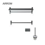 Bộ phụ kiện phòng tắm Arrow AGJ609TZLG