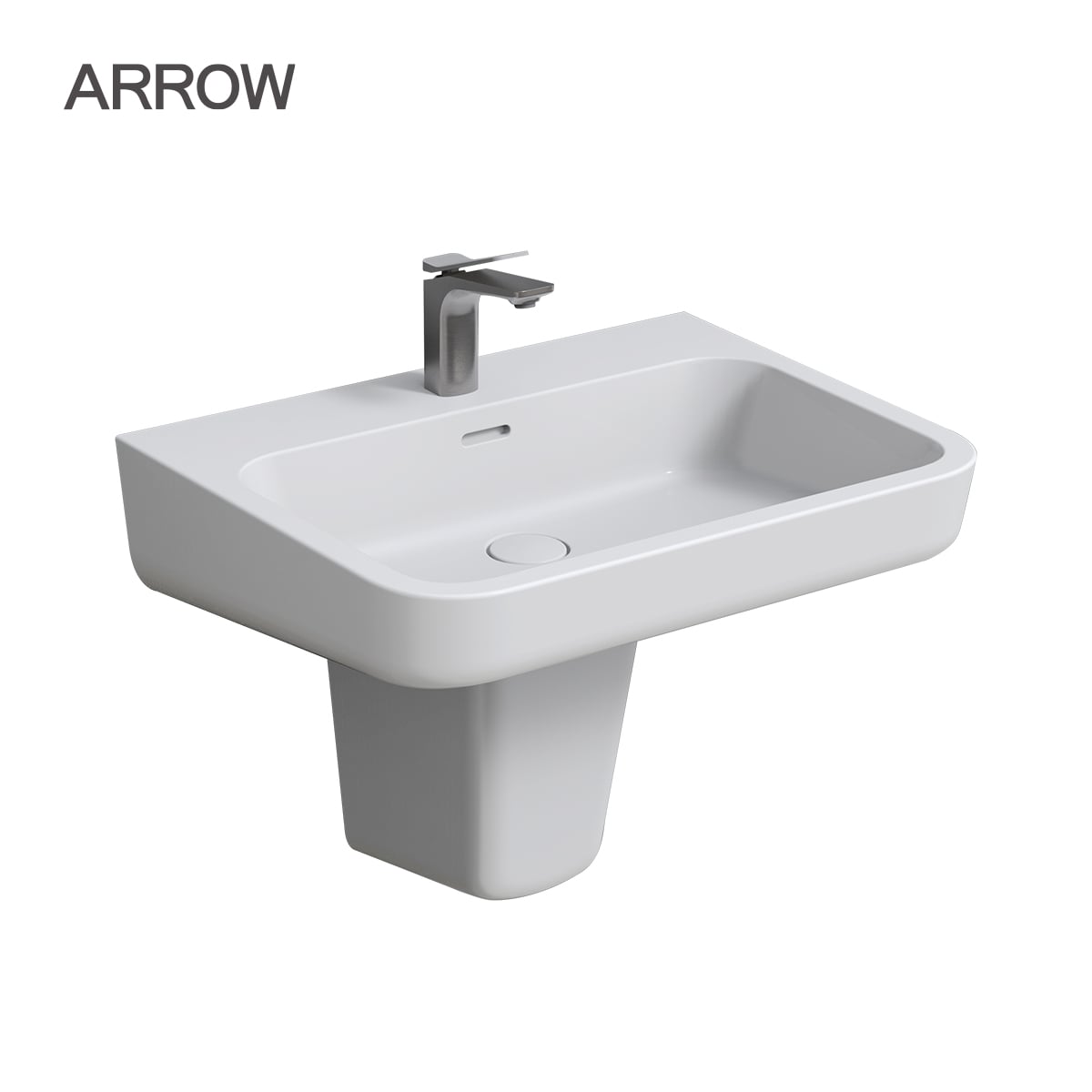 Chậu rửa lavabo treo tường Arrow AGP32037D/AGL9605C