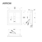 Van xả cảm biến Arrow AGY108-2A