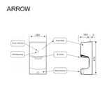 Máy sấy tay Arrow AGY510