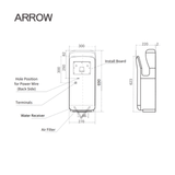Máy sấy tay Arrow AGY512