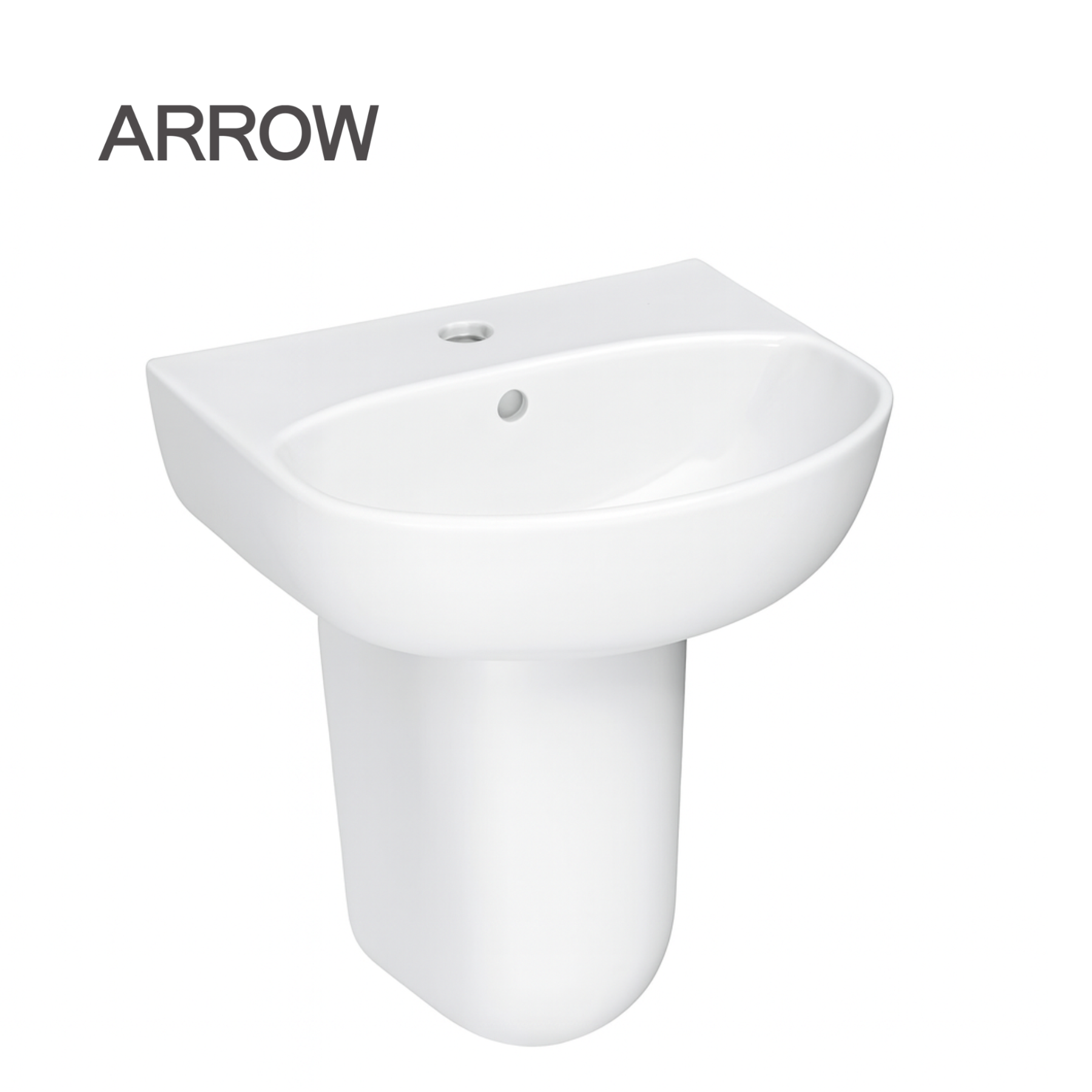 Chậu rửa lavabo treo tường Arrow AHP31005B/AHL9105C