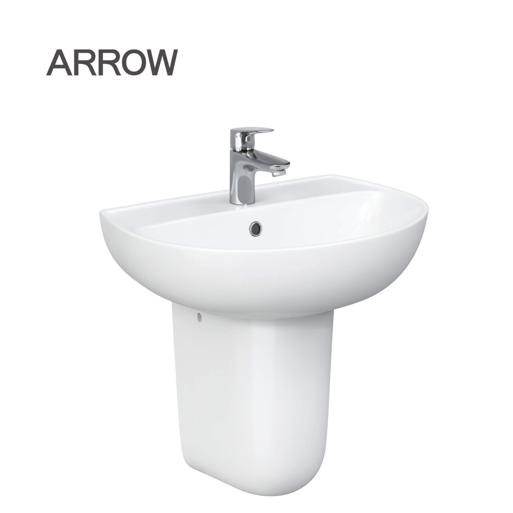 Chậu rửa lavabo treo tường Arrow AHP31018C/AHL9005C