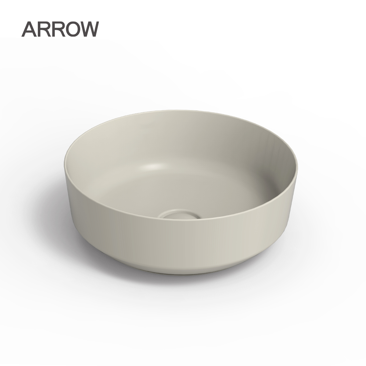 Chậu rửa lavabo đặt bàn Arrow AHP41025B-DGY