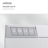 Bồn cầu thông minh treo tường Arrow AKH1051H/AKB1051