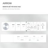 Bồn cầu thông minh treo tường Arrow AKH1051H/AKB1051