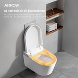 Bồn cầu thông minh treo tường Arrow AKH1051H/AKB1051