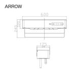 Dàn treo sấy khăn Arrow AKM013