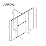 Buồng tắm kính Arrow AL51F1
