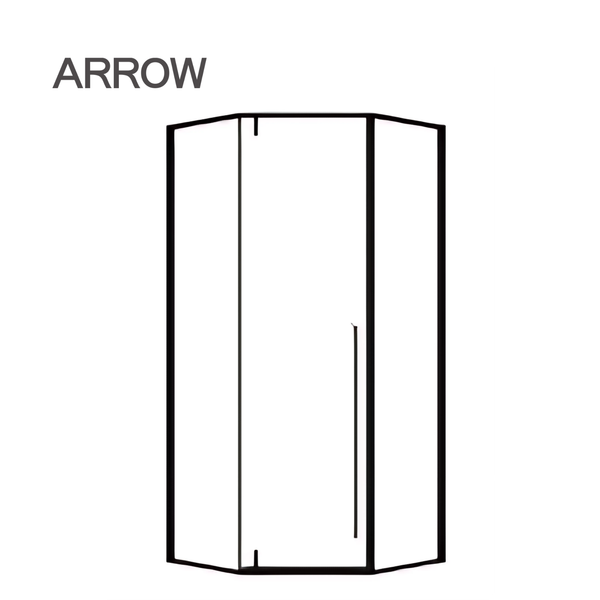 Vách Kính ARROW Cao Cấp: Giải Pháp Phân Chia Không Gian Phòng Tắm Hiện Đại