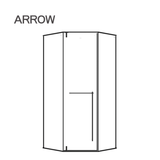 Ảnh buồng tắm kính Arrow AL65Z1
