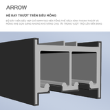 Buồng tắm kính Arrow ALF272HU