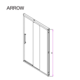 Buồng tắm kính Arrow ALF293L