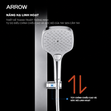Vòi sen cây nóng lạnh Arrow AMG13GH872BCP