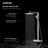Vòi sen cây nóng lạnh Arrow AMG13GH872BCP