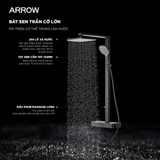 Vòi sen cây nóng lạnh Arrow AMG13GH872BGG