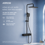 Vòi sen cây nóng lạnh Arrow AMG13SH42MB