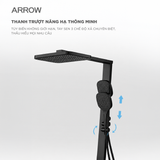 Vòi sen cây nóng lạnh Arrow AMG14GH872MB