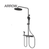 Vòi sen cây nóng lạnh Arrow AMG14S862SGGW