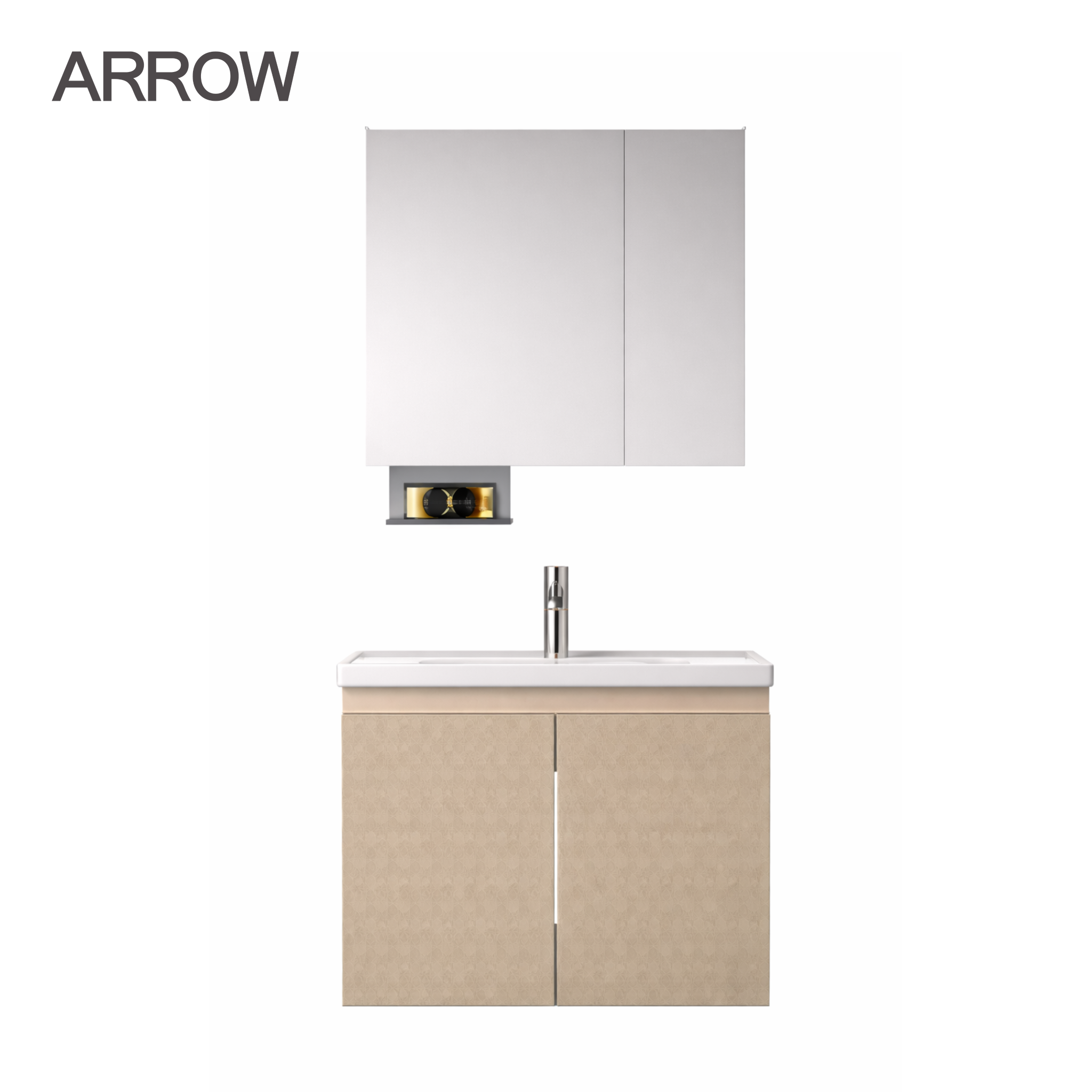 Bộ Tủ Lavabo Arrow ADGMD8G3328-1-AK và Tủ Gương Arrow AMJD8G3328-1-AK
