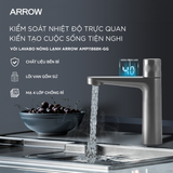 Vòi lavabo nóng lạnh Arrow AMP11868K-GG
