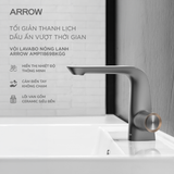 Vòi lavabo cảm ứng Arrow AMP11869BKGG