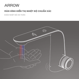 Vòi lavabo cảm ứng Arrow AMP11869BKGG