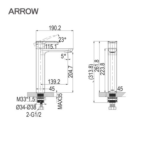 voi-chau-nong-lanh-arrow-AMP11893-1AGG