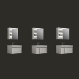 Bộ Tủ Lavabo Arrow APGMD10G31008H-RX/AP31008H và Tủ Gương Arrow AMYJD10G31008H-RX