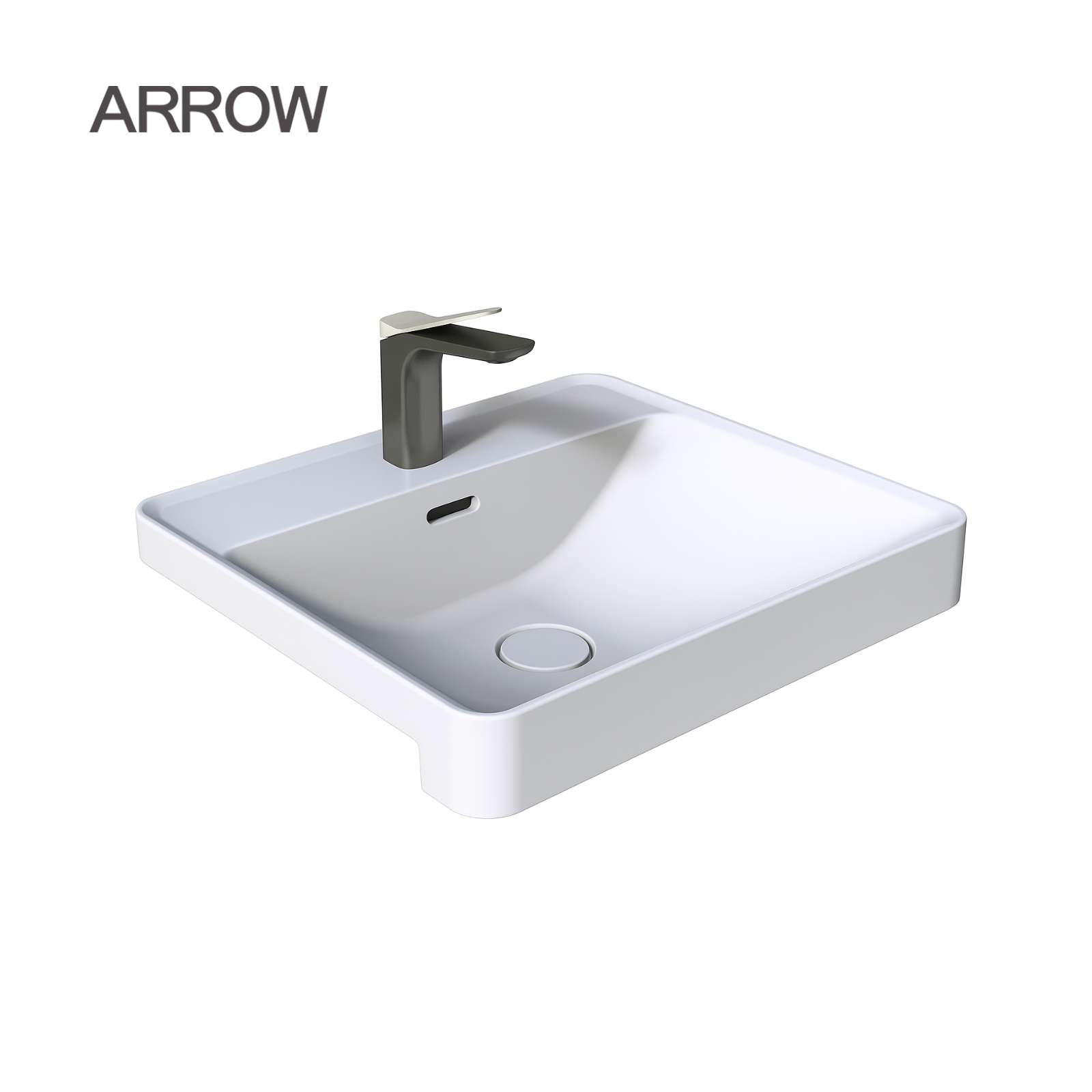 Chậu rửa lavabo bán âm Arrow AP41007C