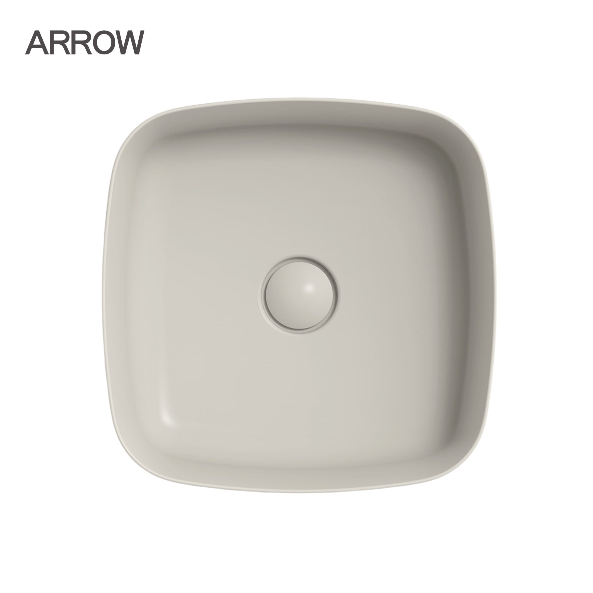 Chậu rửa lavabo đặt bàn Arrow AHP41024B-DGY