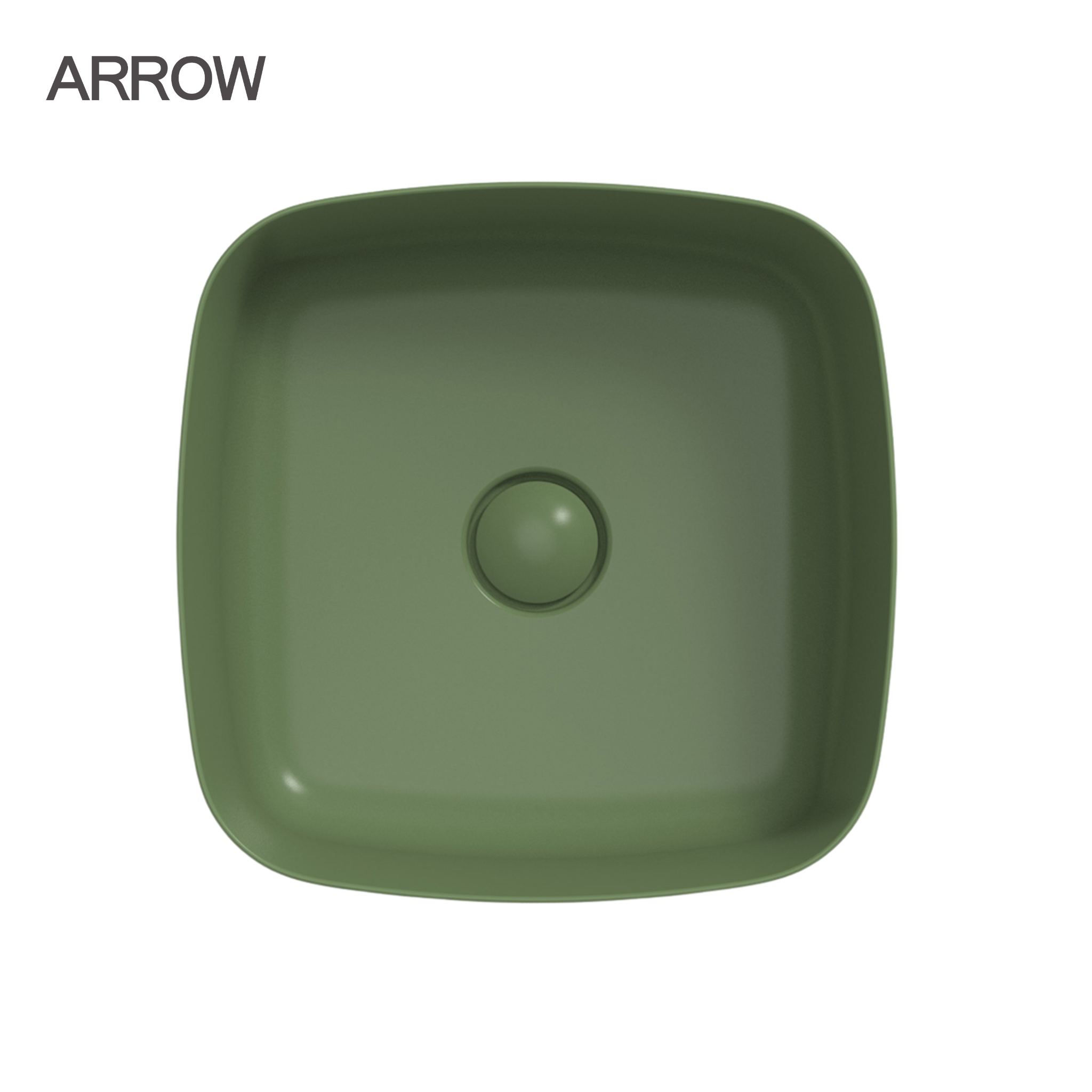 Chậu rửa lavabo đặt bàn Arrow AP41024B-LGR