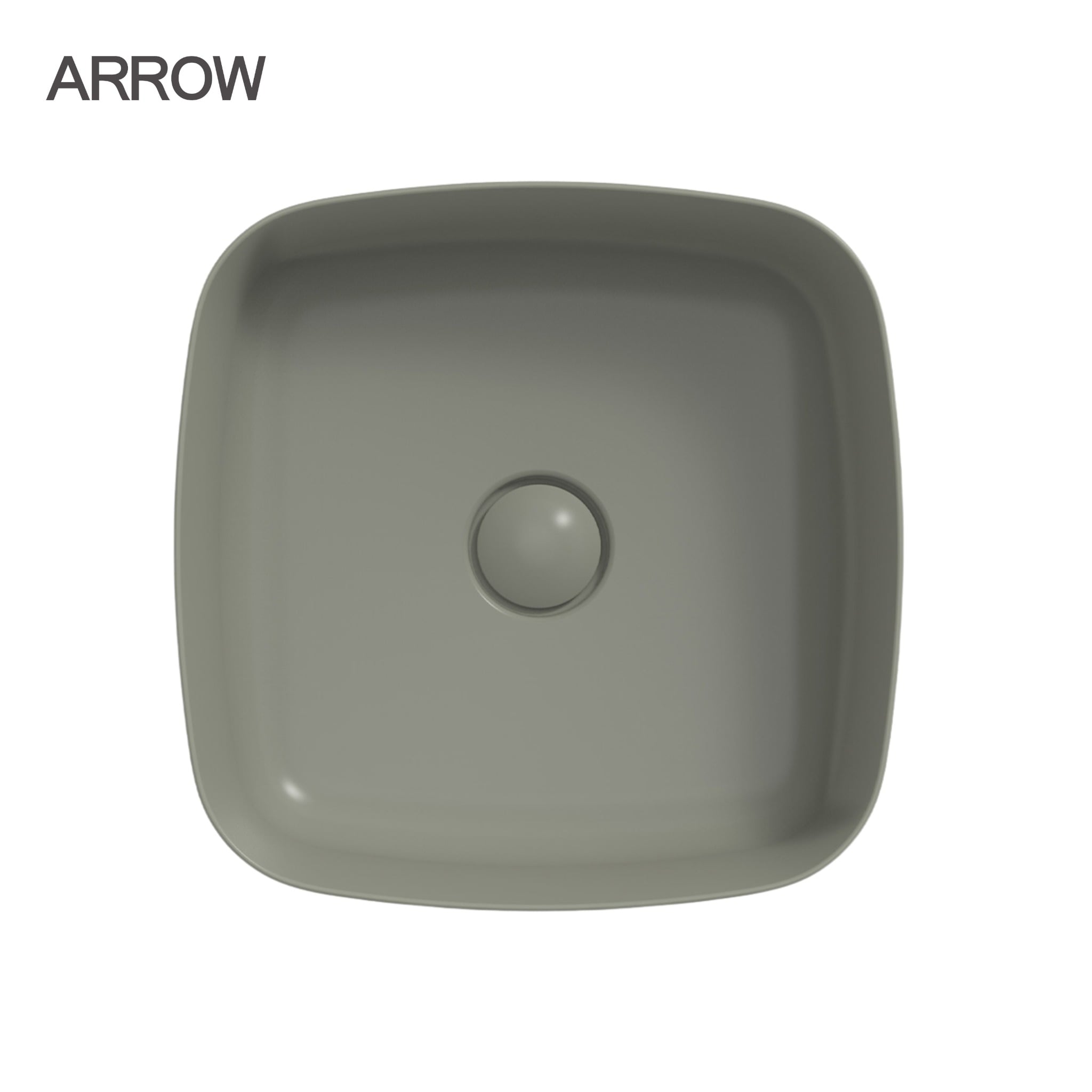 Chậu rửa lavabo đặt bàn Arrow AHP41024B-SGY