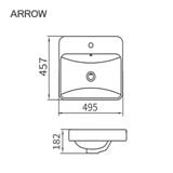 chau-rua-lavabo-dat-ban-arrow-AP4113SX