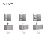 Bộ Tủ Lavabo Arrow APGMD10G31008H-RX/AP31008H và Tủ Gương Arrow AMYJD10G31008H-RX