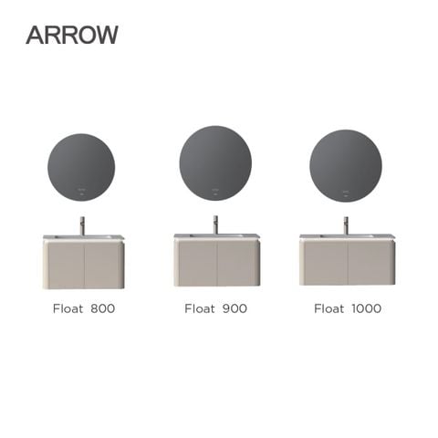 Bộ Tủ Lavabo Arrow APGMD8G4035-A/APGMD8G4035-A và Gương Đèn Led Cảm Ứng Arrow AJD2219-1