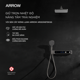 Vòi sen âm tường nóng lạnh Arrow ARQ12H870KGG