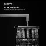 Vòi sen âm tường nóng lạnh Arrow ARQ12H870KGG