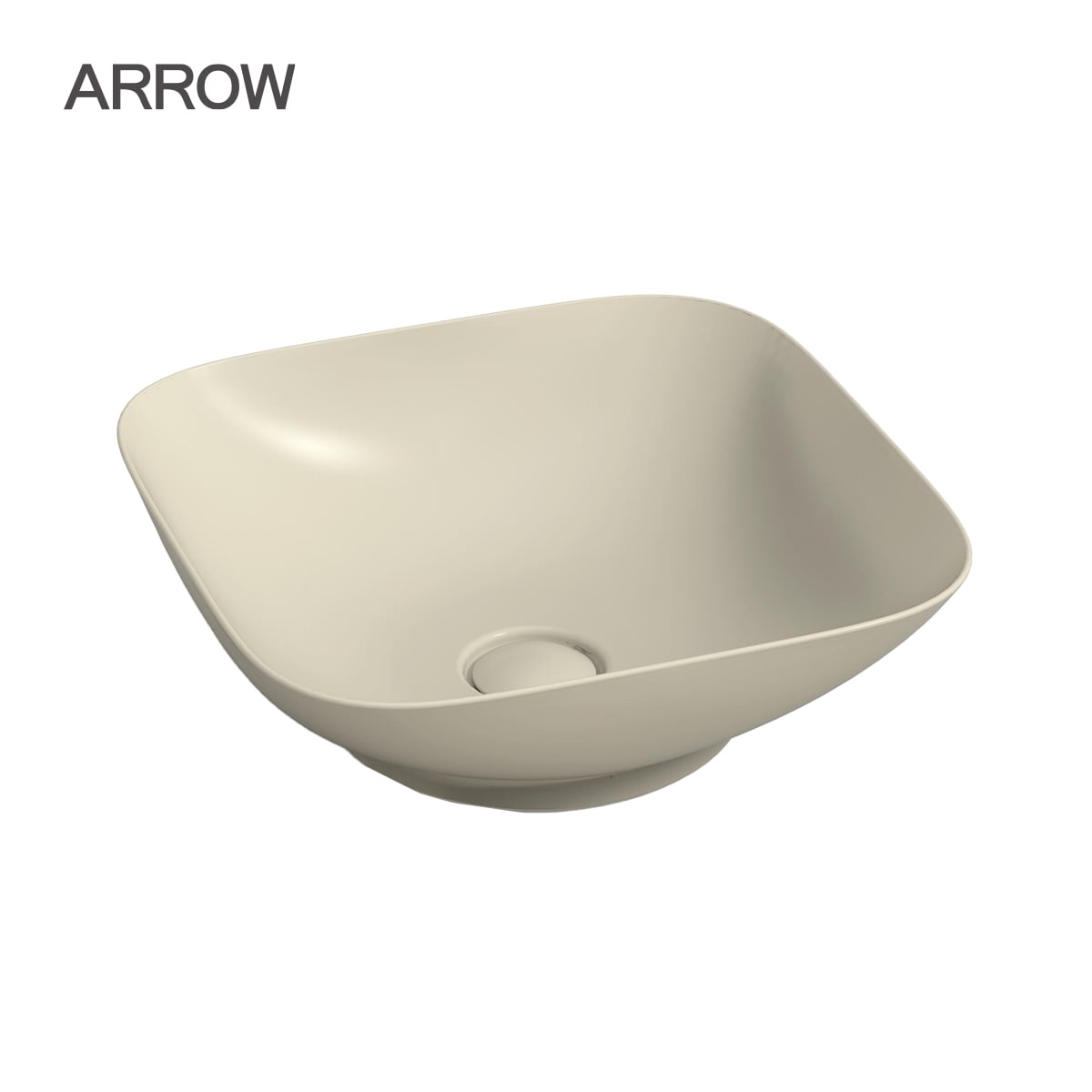 Chậu rửa lavabo đặt bàn Arrow AP41026B-MGY