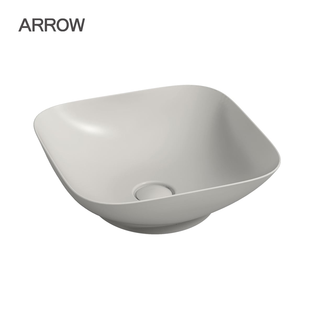Chậu rửa lavabo đặt bàn Arrow AP41026B-DGY