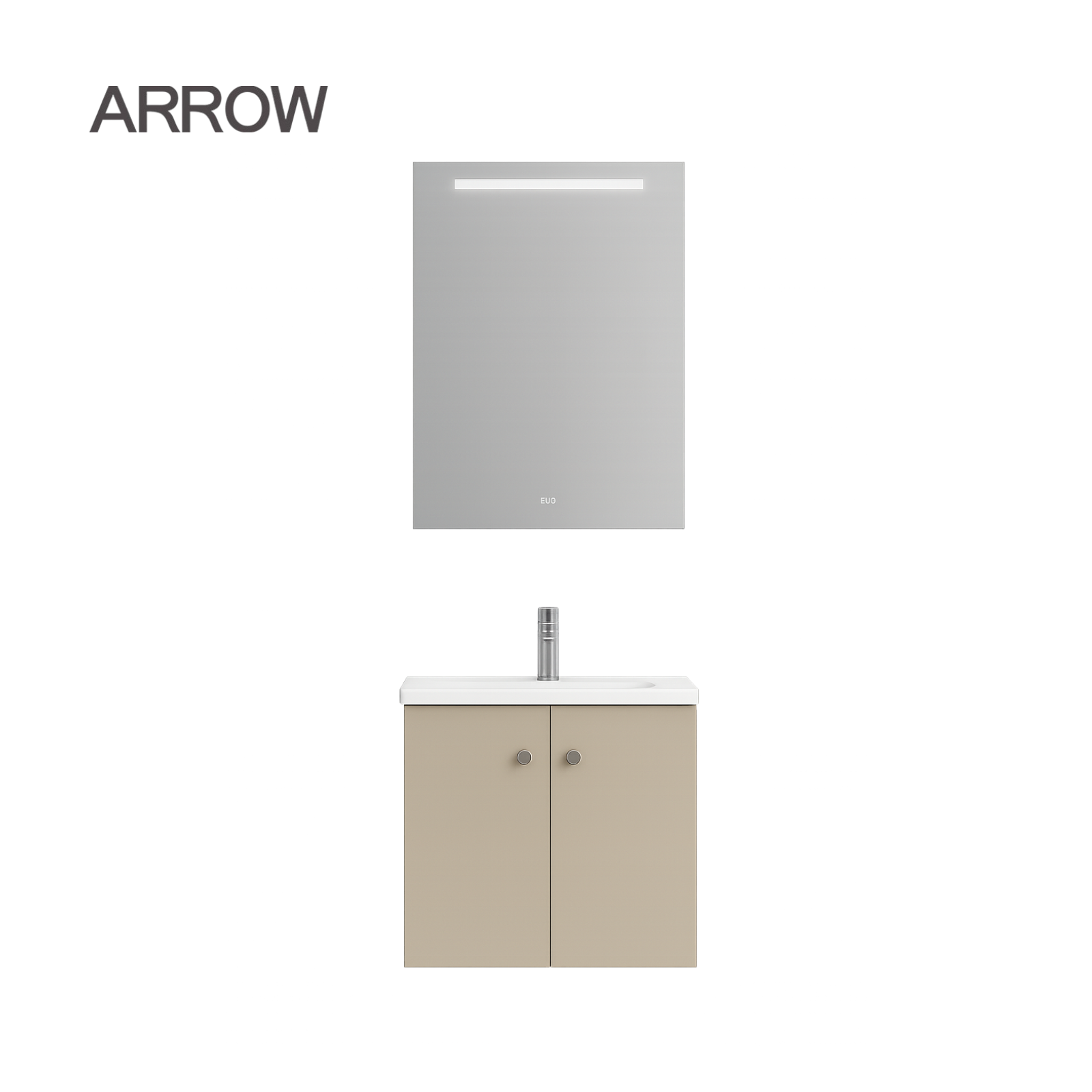 Bộ Tủ Lavabo Arrow AUDD6G3326-MY2/AP3326 và Tủ Gương Arrow AUDD6G3326-MY2