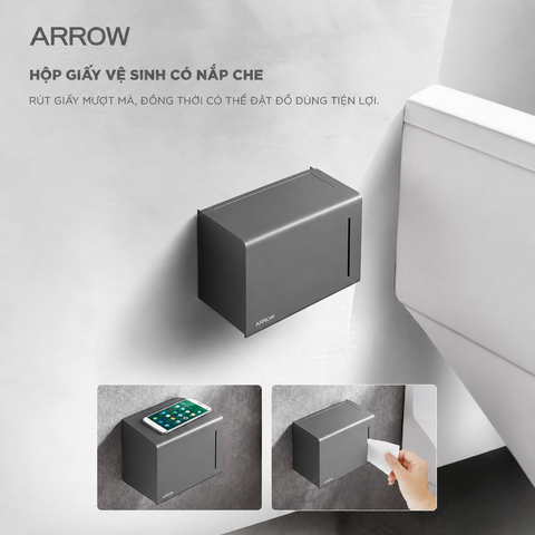 Bộ phụ kiện phòng tắm Arrow AGJ874TZ-GGA