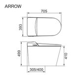 Bồn cầu thông minh Arrow AKB1310-UM