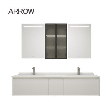 Bộ Tủ Lavabo Arrow A1801KY1/AP4035 và Tủ Gương Arrow A1801KY2
