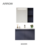 Bộ Tủ Lavabo 800mm ADGMD8G31009F-D/AP31009F và Tủ Gương Arrow ADGMD8G31009F-D