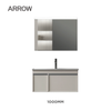 Bộ Tủ Lavabo 1000mm APGMD10G31008H-RX/AP31008H và Tủ Gương Arrow AMYJD10G31008H-RX