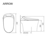 Bồn cầu thông minh Arrow AD819A-1M