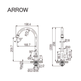 Vòi bếp lạnh Arrow AF4503